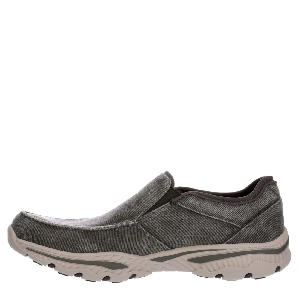 SKECHERS Mens Creston-moseco Canvas Shoe - DARK GREY