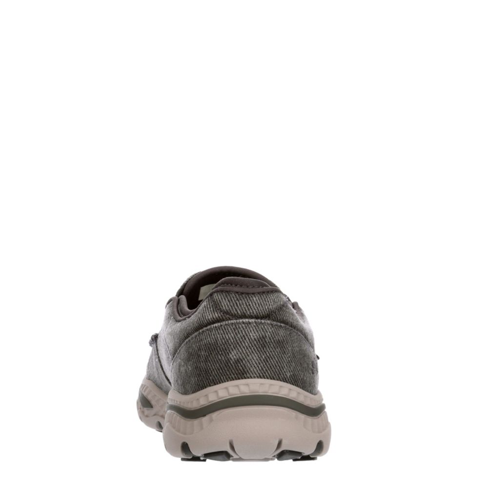 SKECHERS Mens Creston-moseco Canvas Shoe - DARK GREY