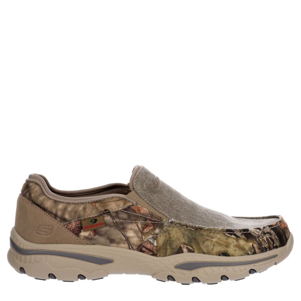 SKECHERS Mens Creston-moseco Canvas Shoe - TAUPE