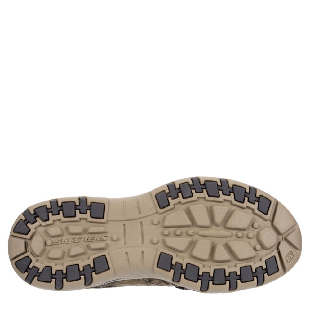 SKECHERS Mens Creston-moseco Canvas Shoe - TAUPE
