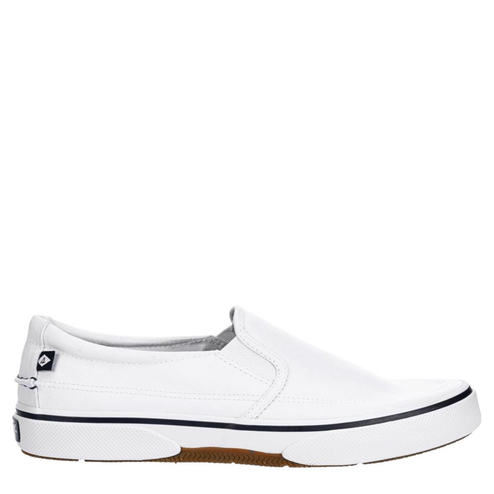 mens white canvas deck shoes