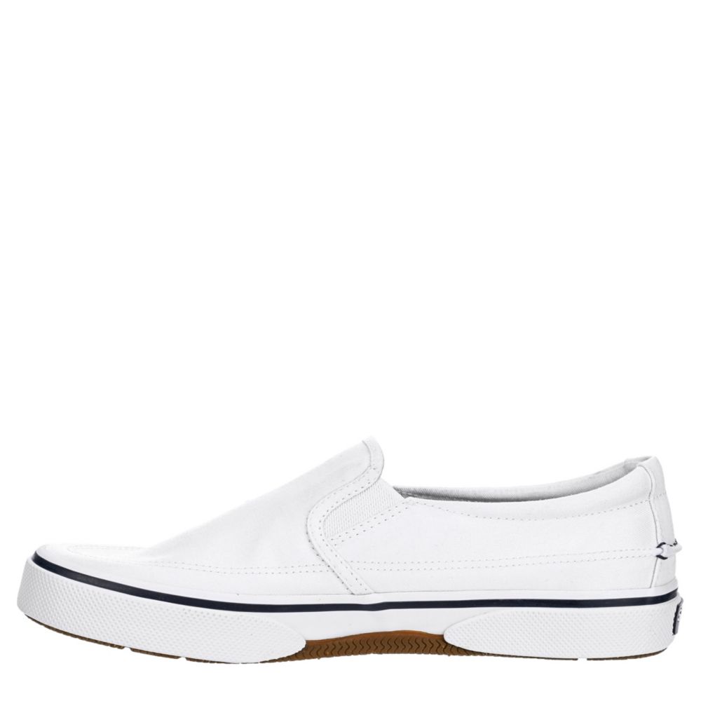 sperry canvas white