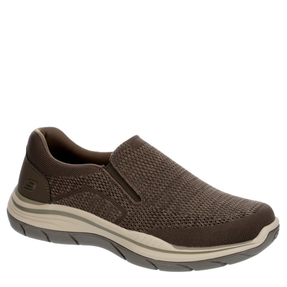 skechers men's mesh slip on