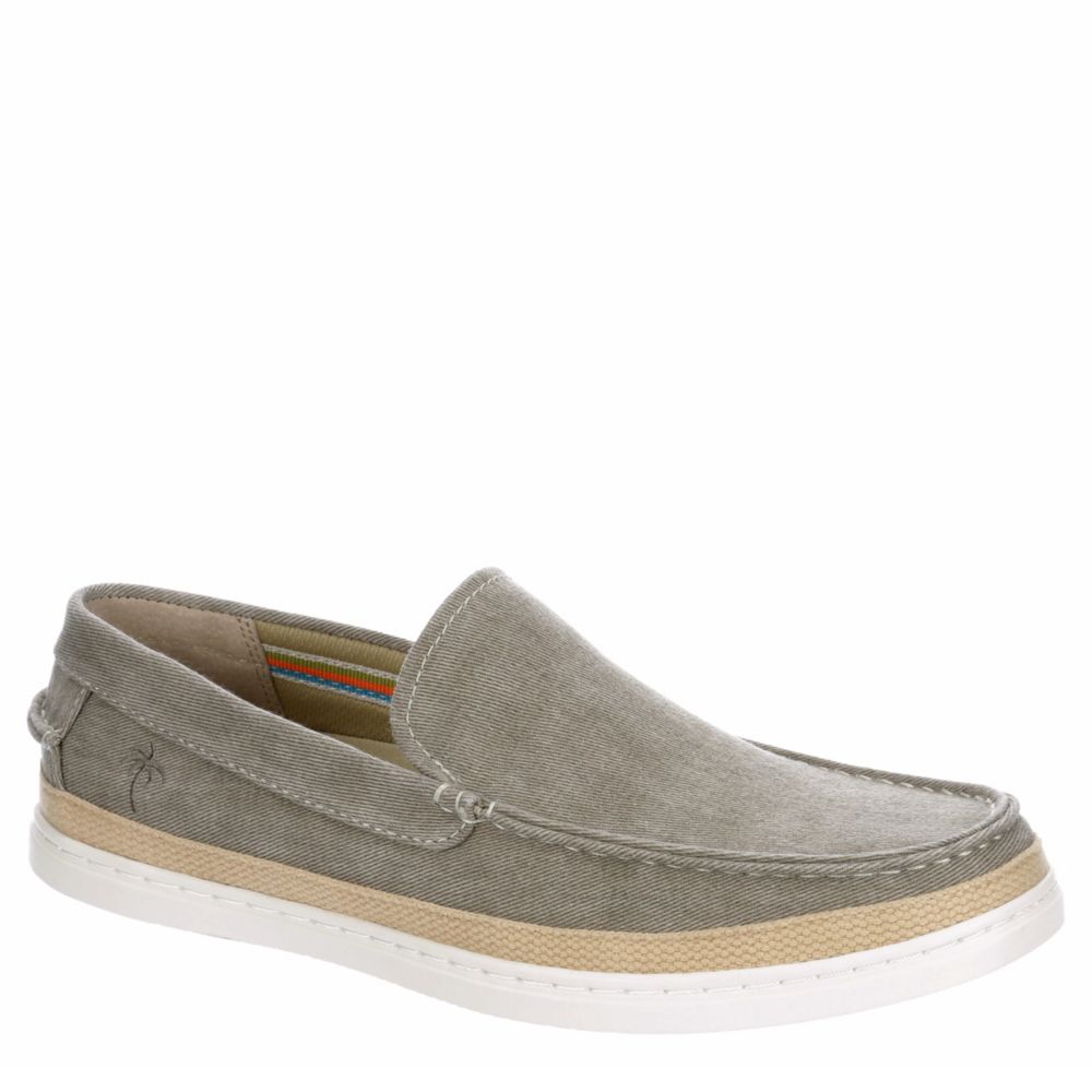 Khaki Margaritaville Mens Bay Club Canvas Shoe | Casual | Off Broadway ...