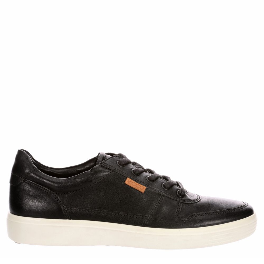 ecco mens soft 7 sneaker black