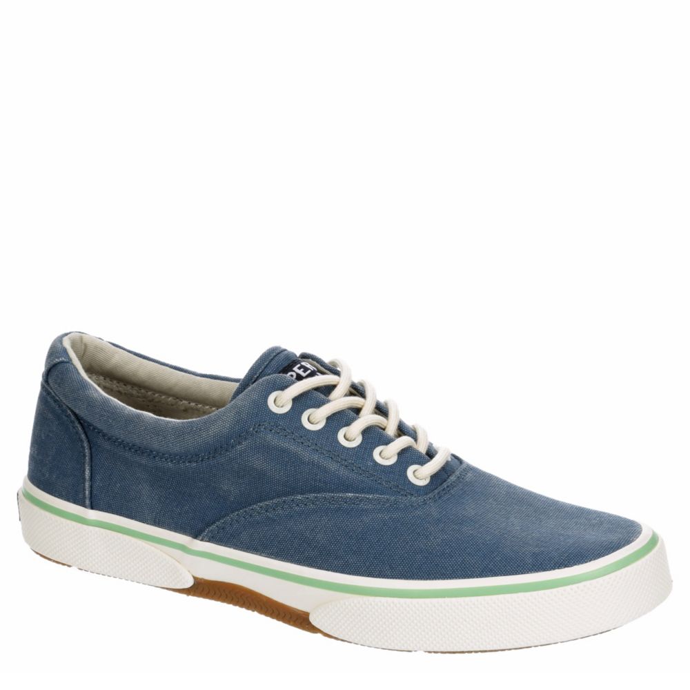 blue sperrys men's