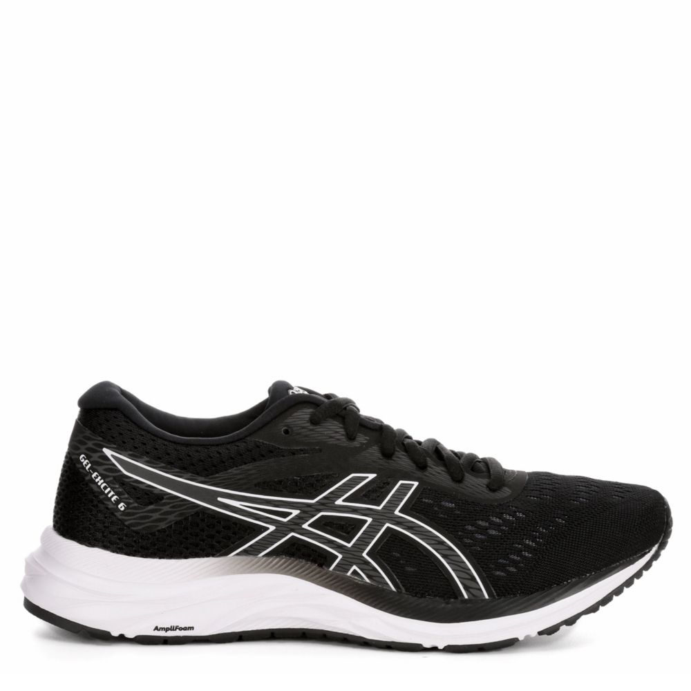 asics black tennis shoes womens