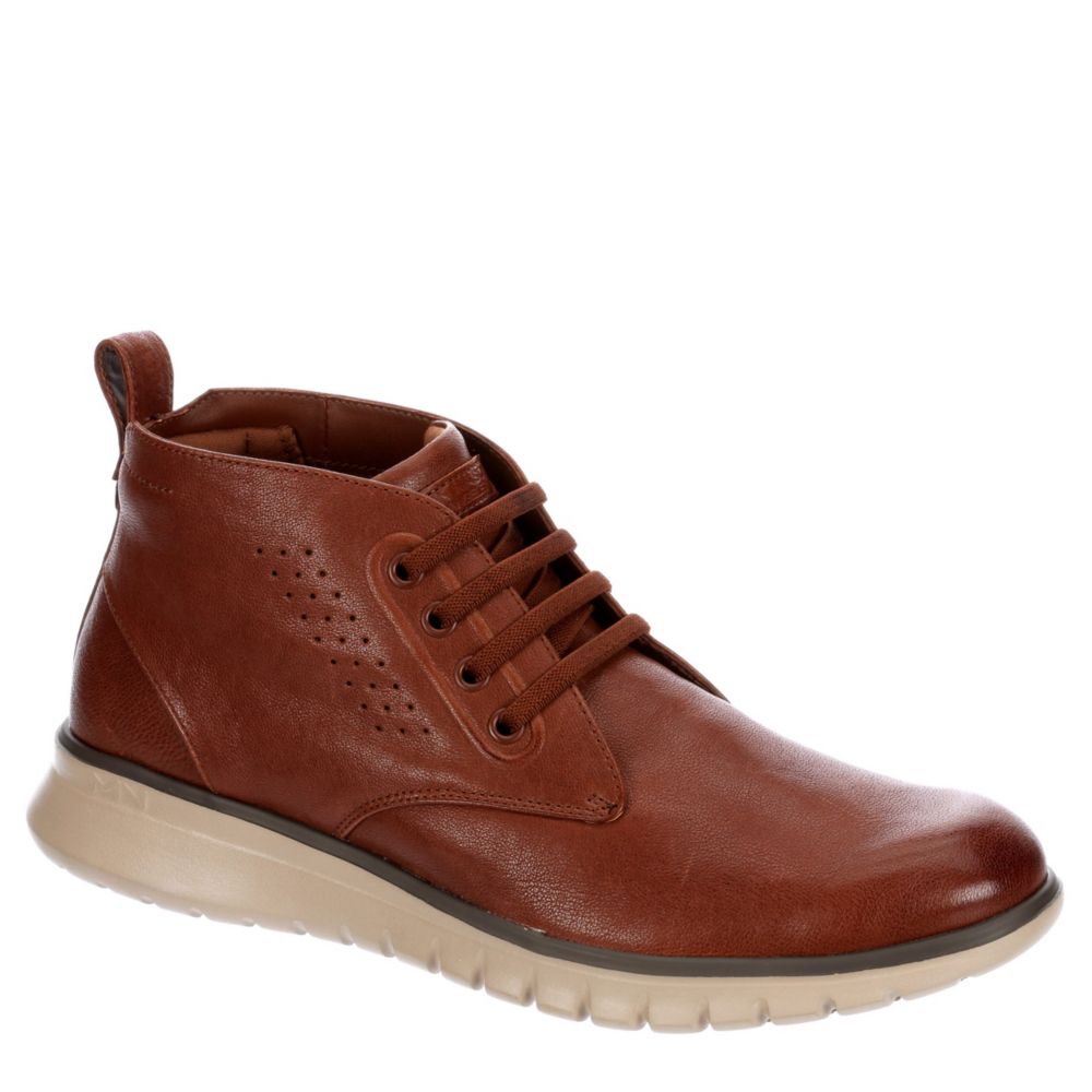MARK NASON LOS ANGELES Mens Landry Chukka Sneaker - COGNAC