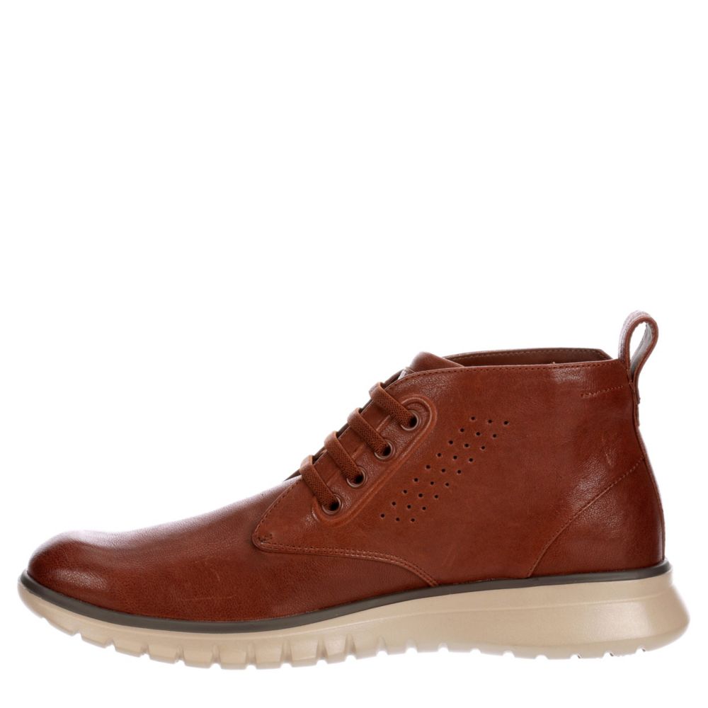 MARK NASON LOS ANGELES Mens Landry Chukka Sneaker - COGNAC