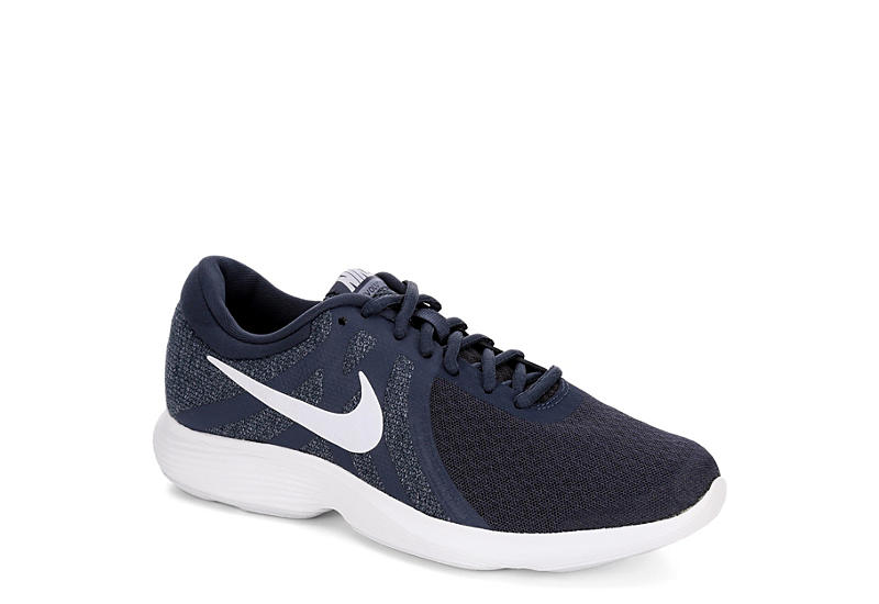 Navy Women's Nike Revolution 4 Running Shoes | Off Broadway Shoes