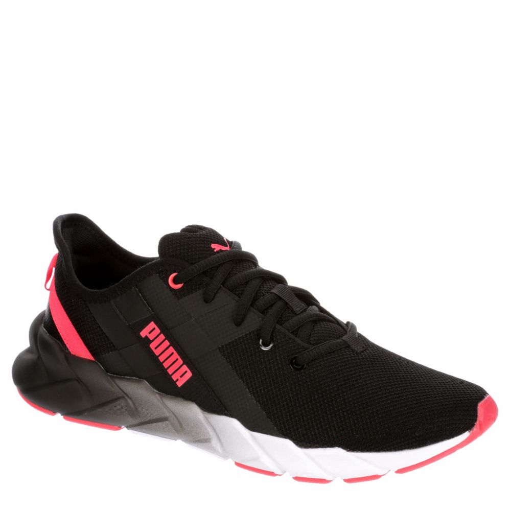 PUMA Womens Weave Xt Sneaker - BLACK
