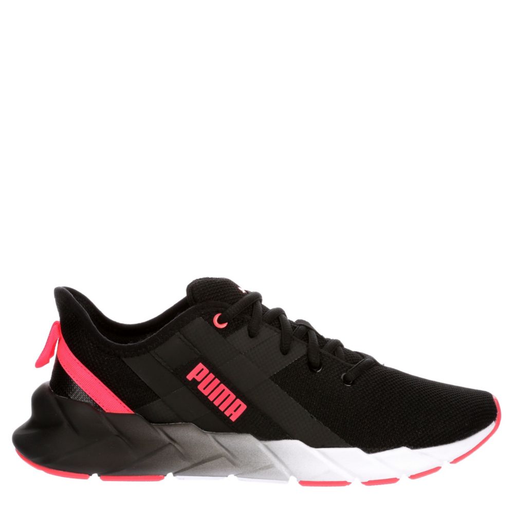 PUMA Womens Weave Xt Sneaker - BLACK