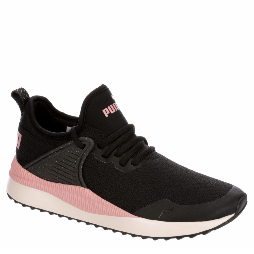 PUMA Womens Pacer Cage Sneaker - BLACK