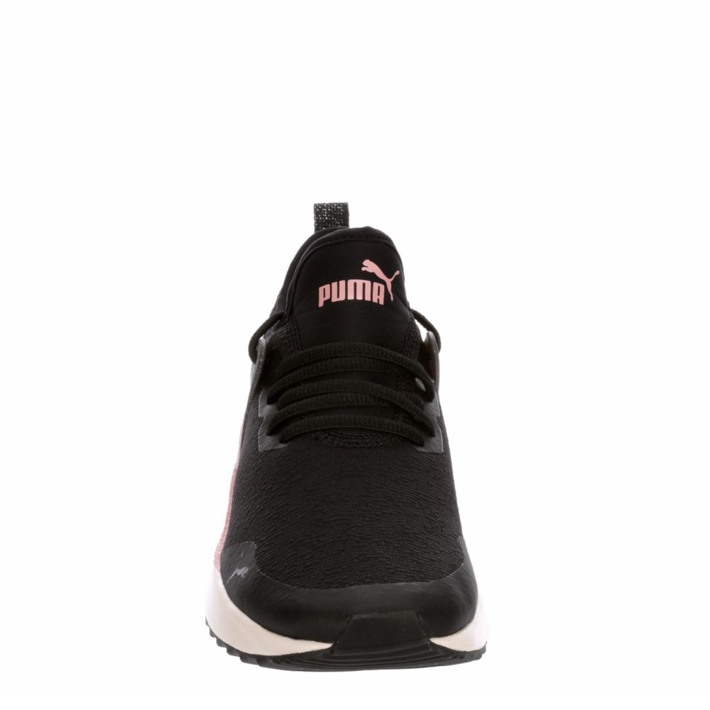 PUMA Womens Pacer Cage Sneaker - BLACK
