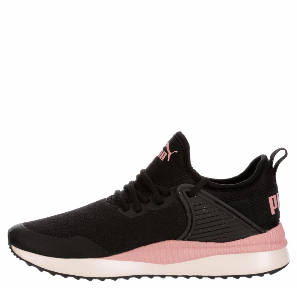 PUMA Womens Pacer Cage Sneaker - BLACK
