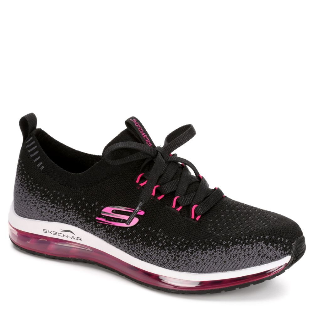 Black Skechers Womens Skech Air Element Brisk Motion