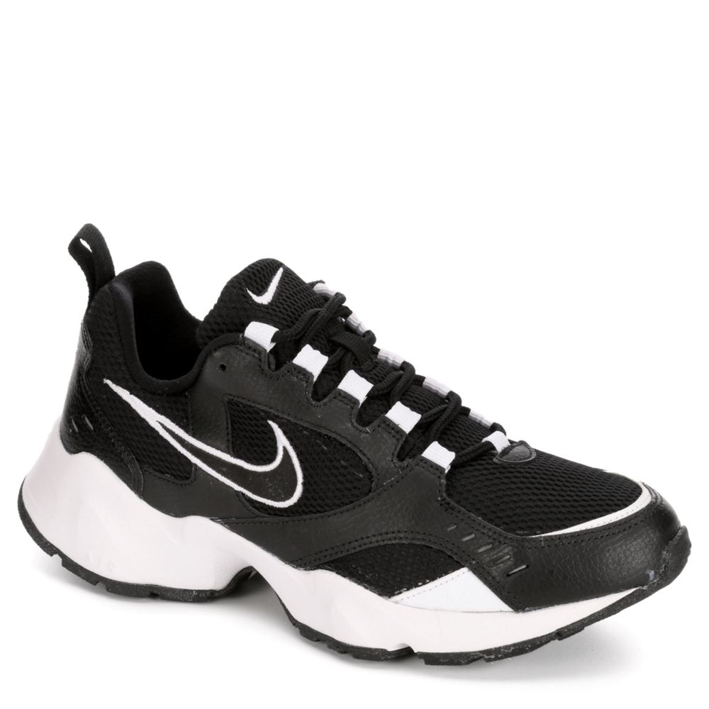 Black Nike Womens Air Heights Sneaker | Athletic | Off Broadway Shoes