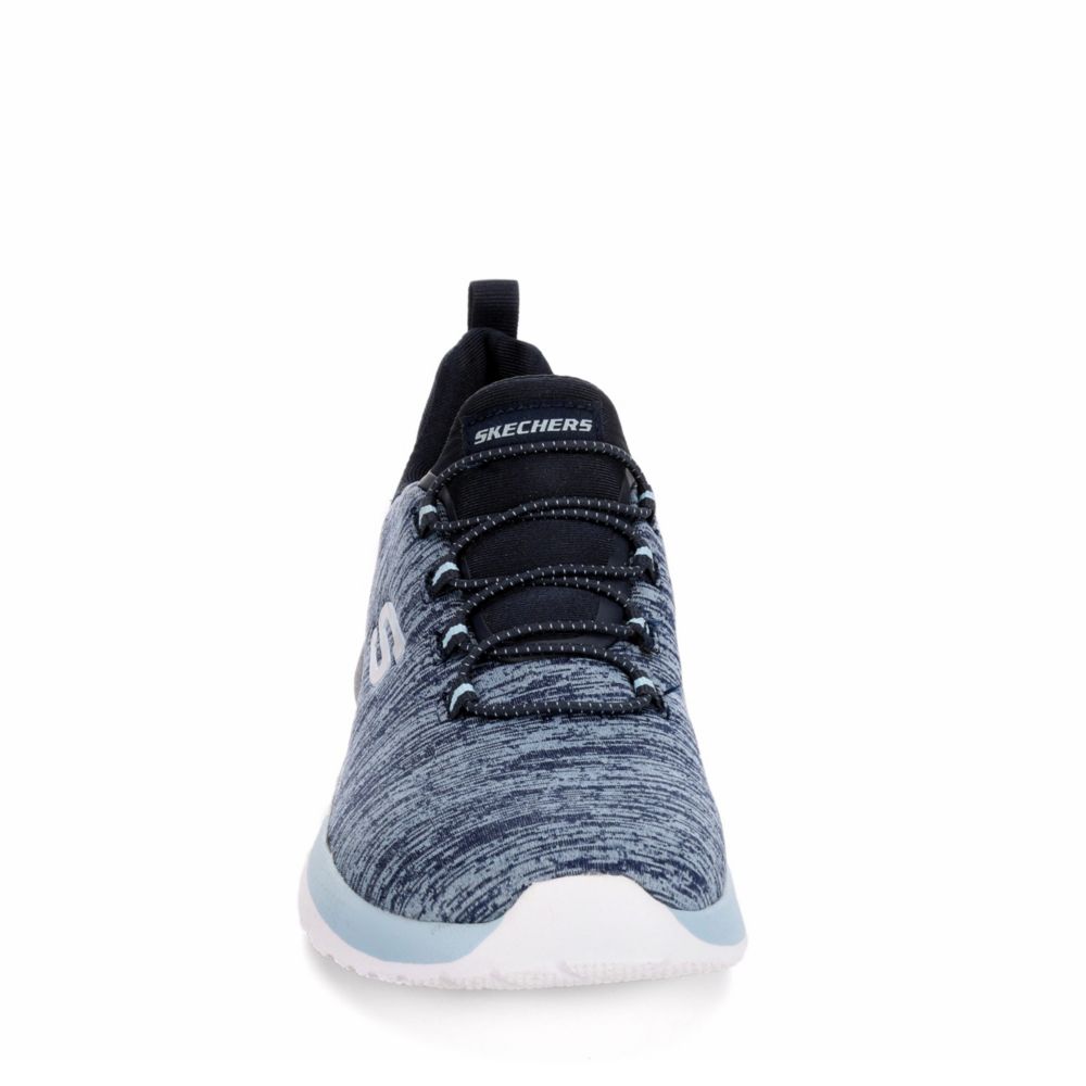 SKECHERS Womens Dynamight - Break-through Sneaker - NAVY