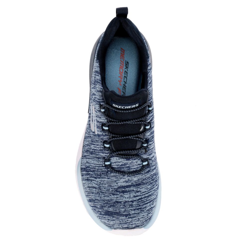 SKECHERS Womens Dynamight - Break-through Sneaker - NAVY
