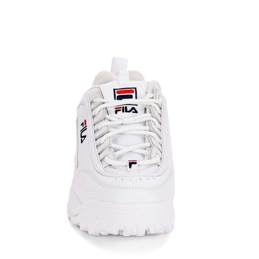 FILA Womens Disruptor Ii Premium Sneaker - WHITE