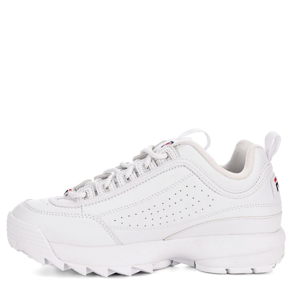 FILA Womens Disruptor Ii Premium Sneaker - WHITE