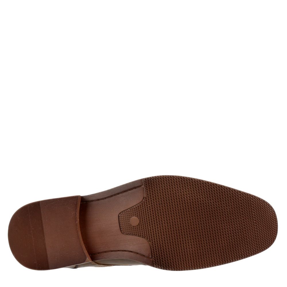 STEVE MADDEN Mens Kanton Cap Toe Oxford - COFFEE
