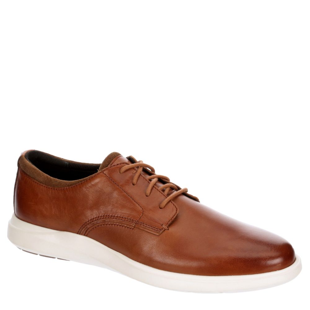 COLE HAAN Mens Grand Plus Essex Oxford - COGNAC