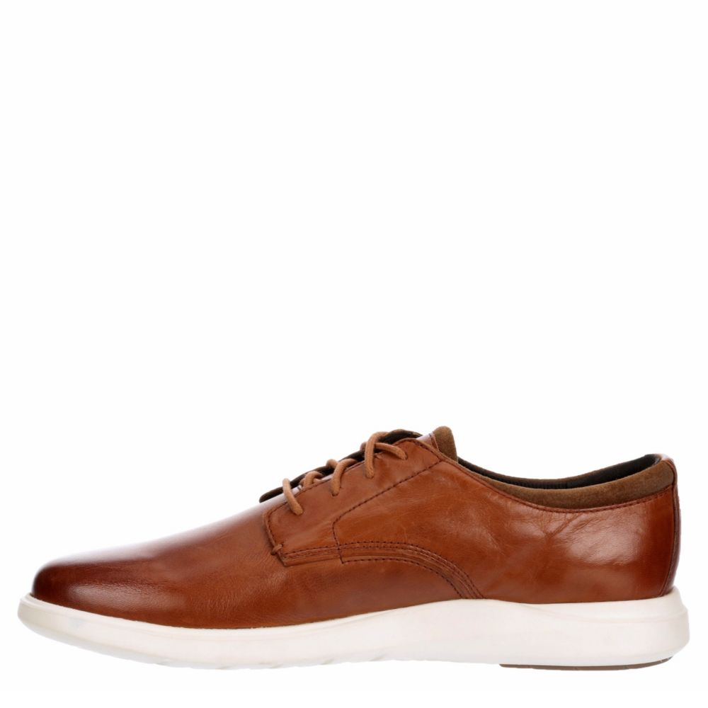COLE HAAN Mens Grand Plus Essex Oxford - COGNAC