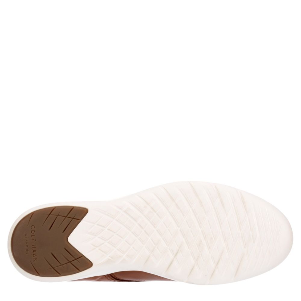 COLE HAAN Mens Grand Plus Essex Oxford - COGNAC