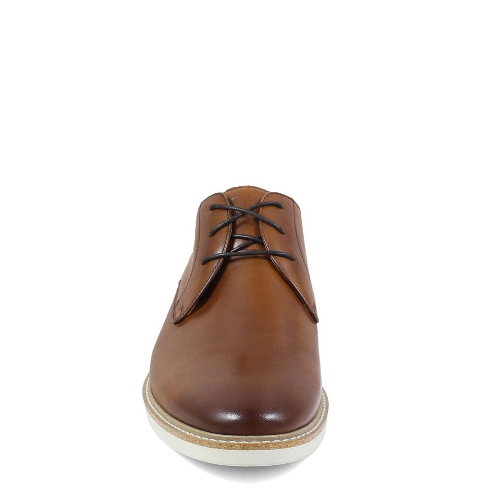 FLORSHEIM Mens Highland Plain Toe Oxford - COGNAC