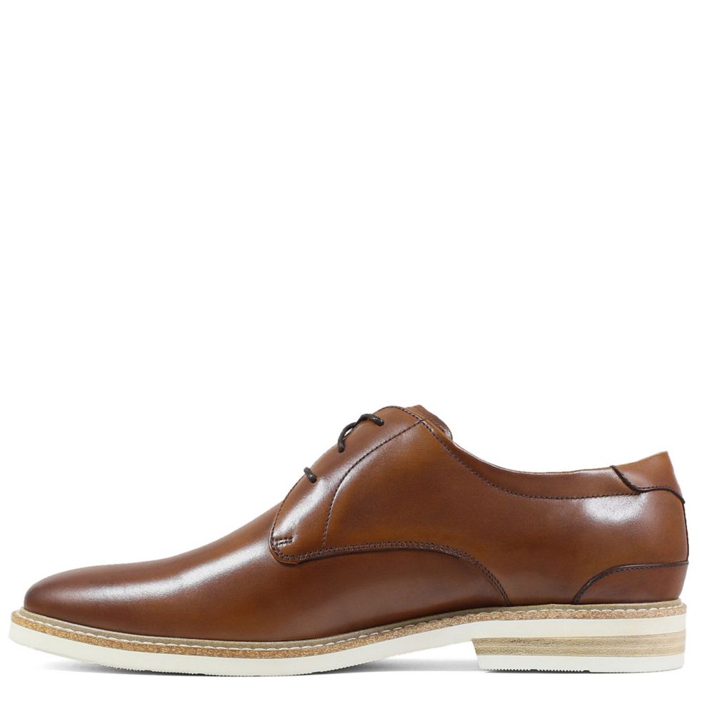 FLORSHEIM Mens Highland Plain Toe Oxford - COGNAC