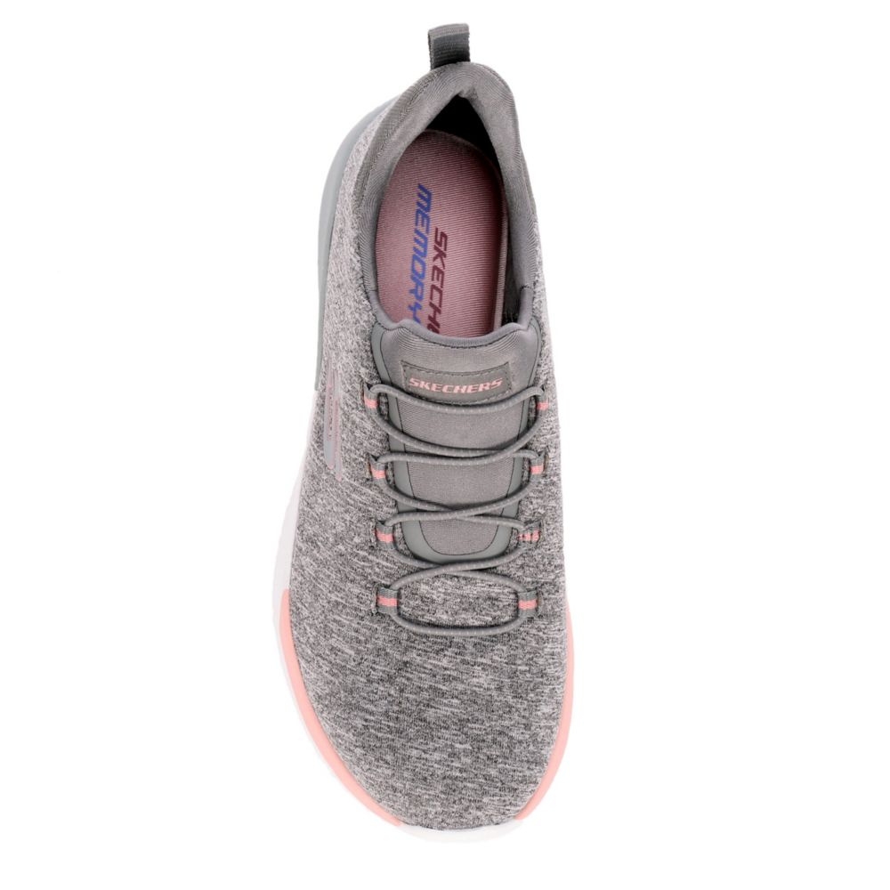 SKECHERS Womens Dynamight - Break-through Sneaker - GREY