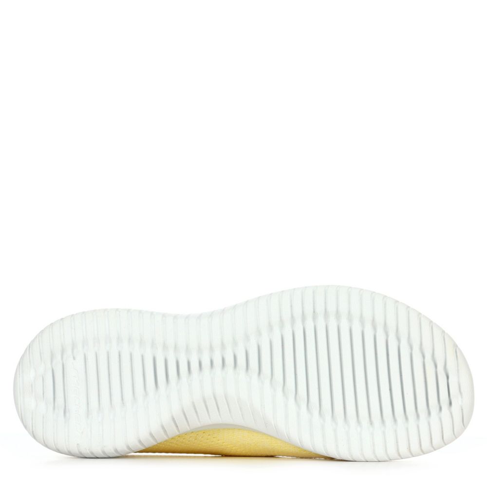 skechers ultra flex yellow
