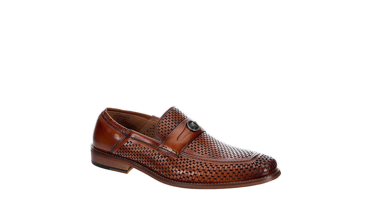 Tan Stacy Adams Mens Belmiro Loafer | Casual | Off Broadway Shoes