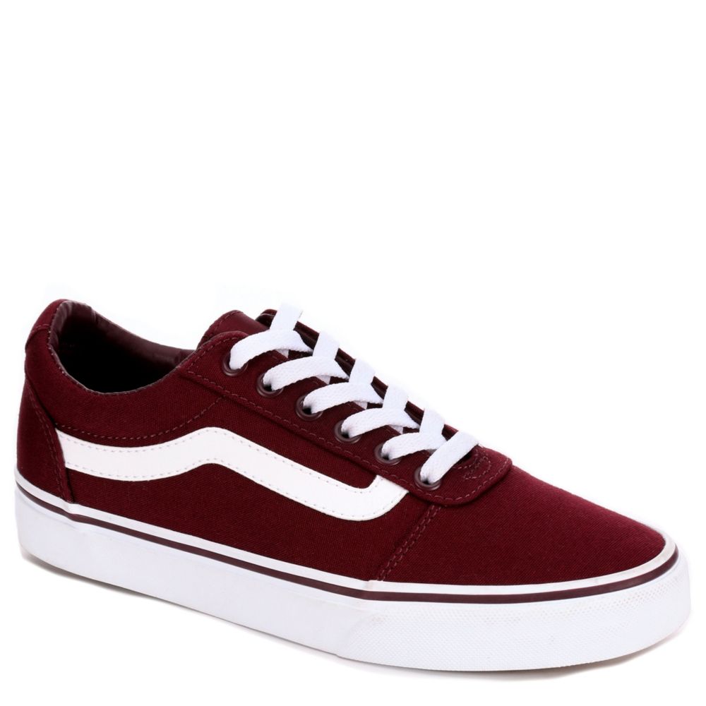 vans high cut maroon