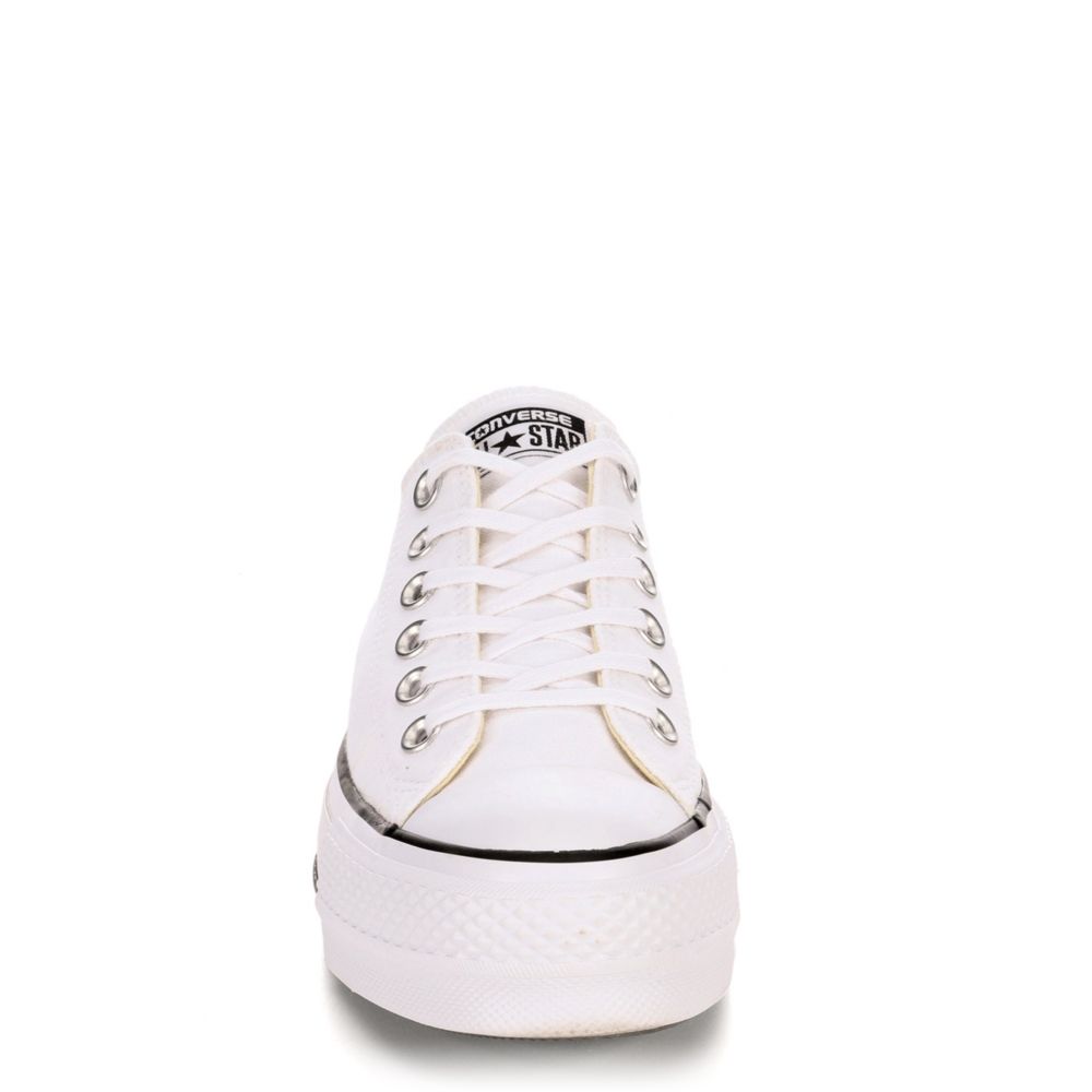 CONVERSE Womens Chuck Taylor All Star Low Lift Sneaker - WHITE