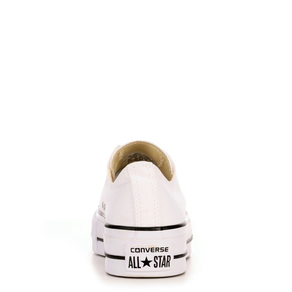 CONVERSE Womens Chuck Taylor All Star Low Lift Sneaker - WHITE