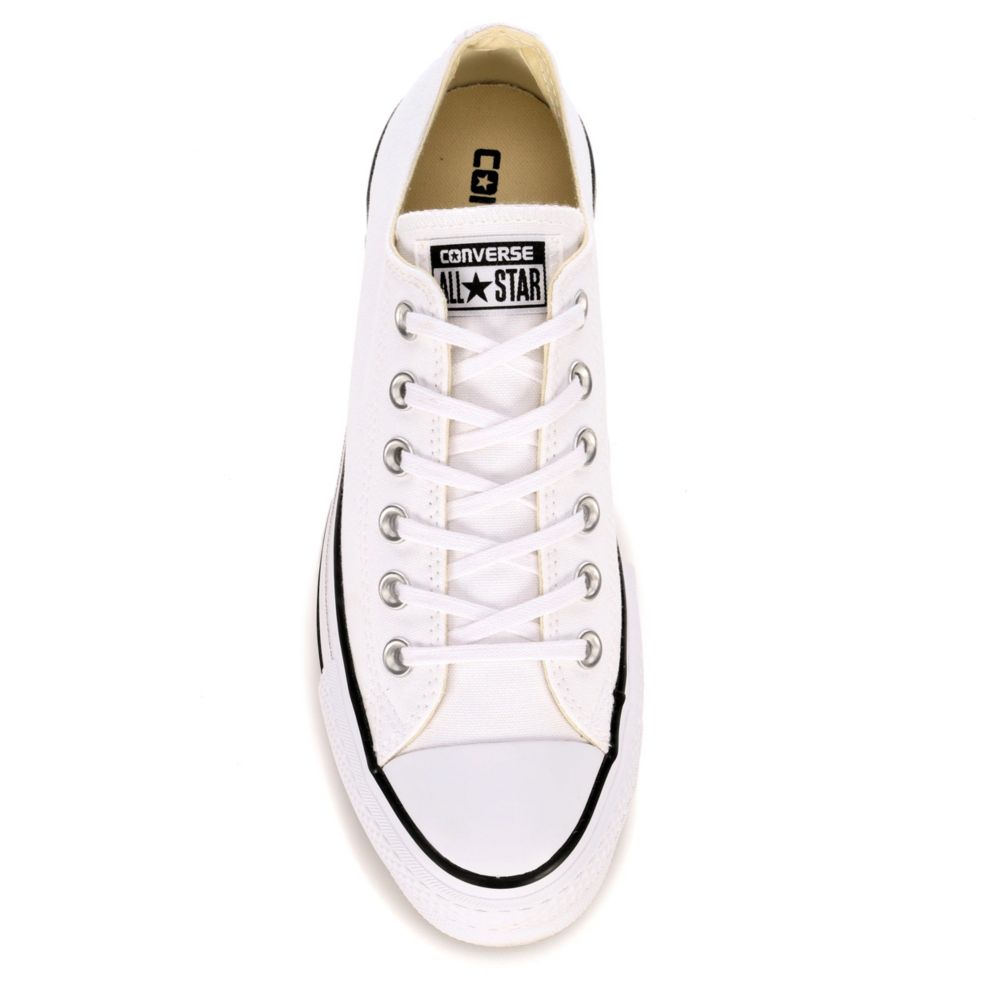 CONVERSE Womens Chuck Taylor All Star Low Lift Sneaker - WHITE
