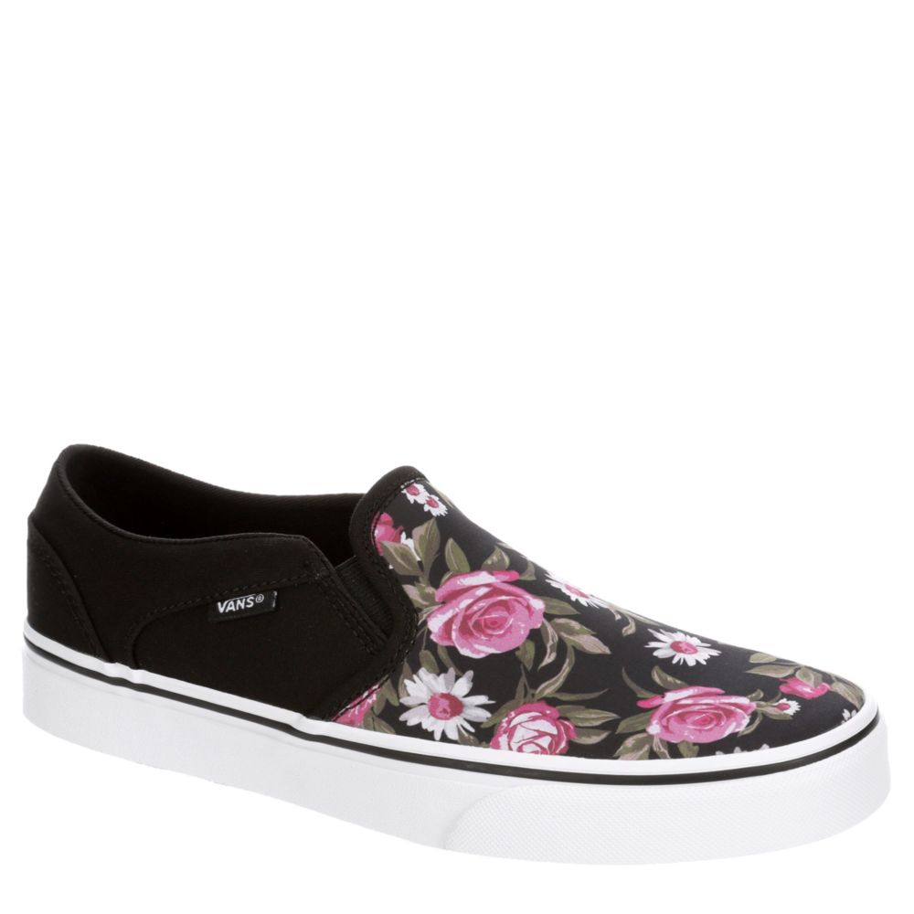 black slip on vans