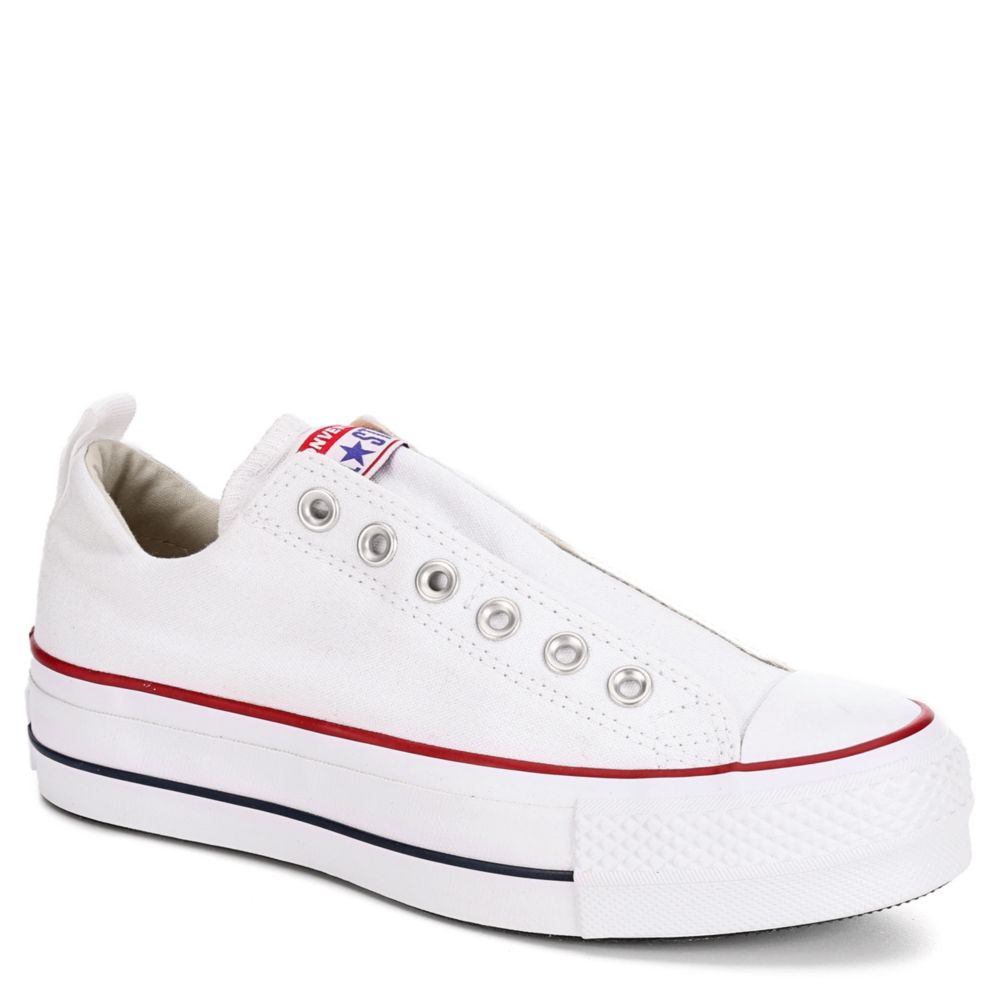 converse slip on platform