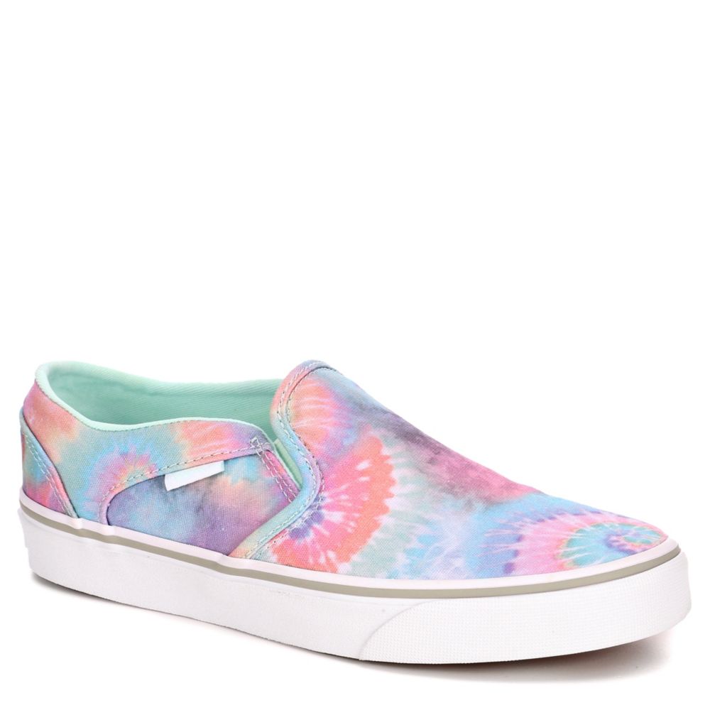 vans asher womens tie dye