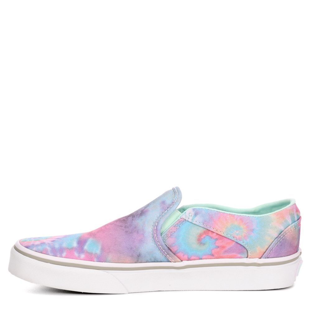 vans asher womens tie dye
