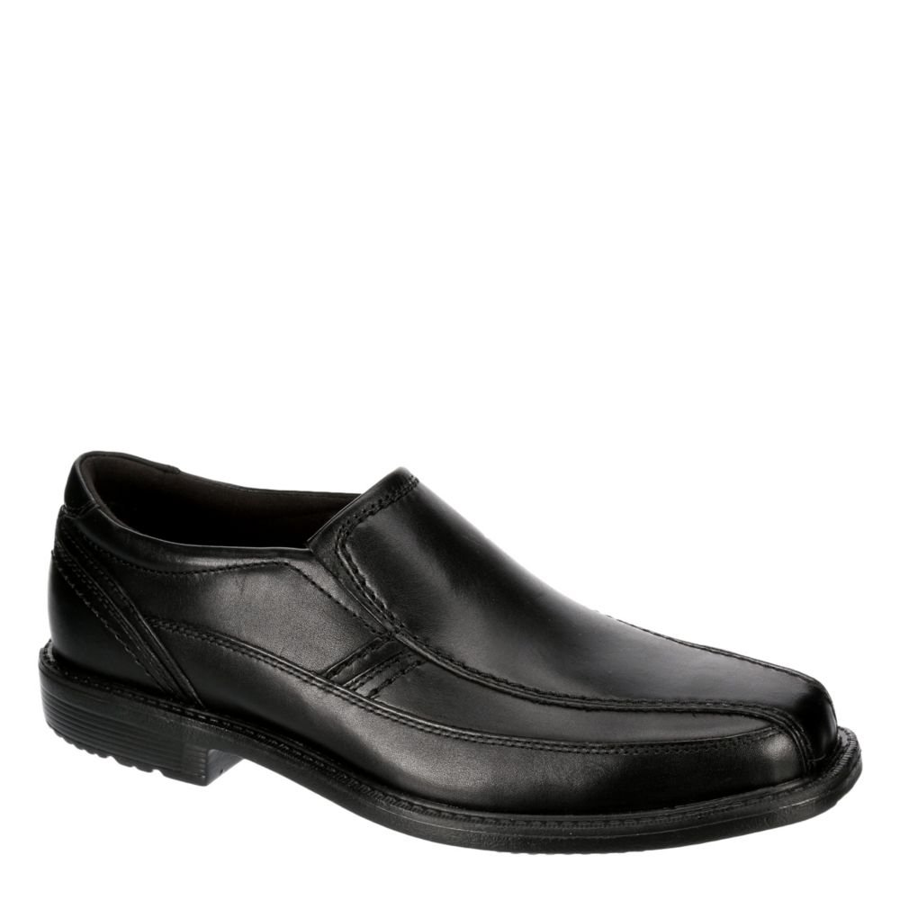 rockport men's dress shoes black