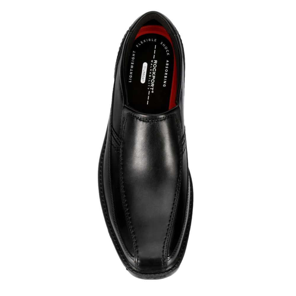 ROCKPORT Mens Sl2 Bike Toe Slip On Shoe - BLACK