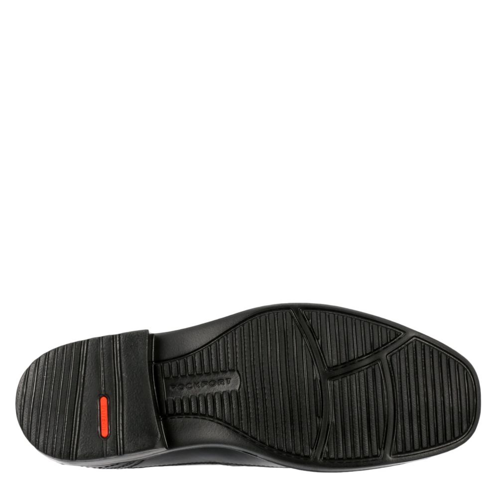 ROCKPORT Mens Sl2 Bike Toe Slip On Shoe - BLACK