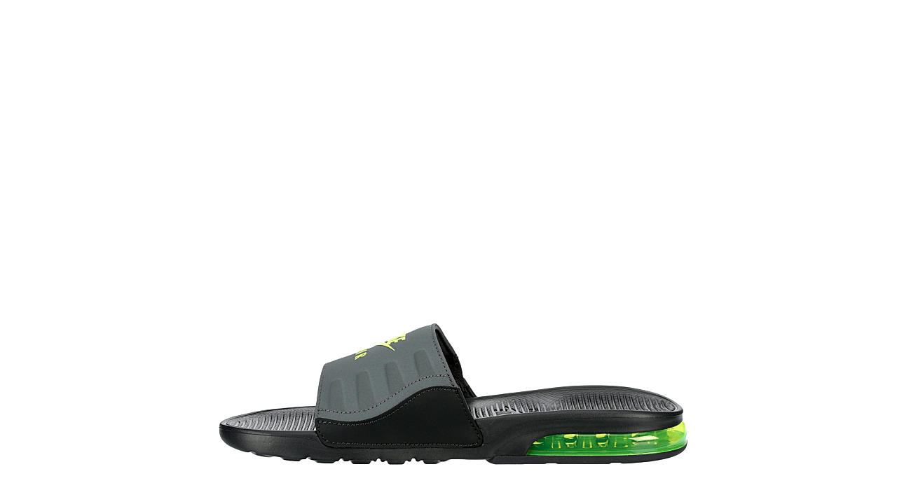 Grey Nike Mens Air Max Camden Slide Sandal | Sandals | Off Broadway Shoes