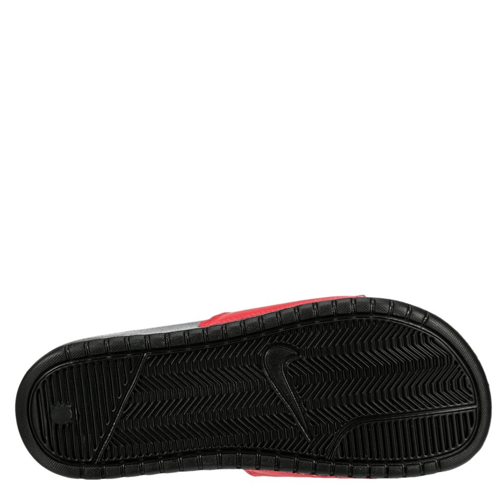 NIKE Mens Benassi Jdi Slide Sandal - RED