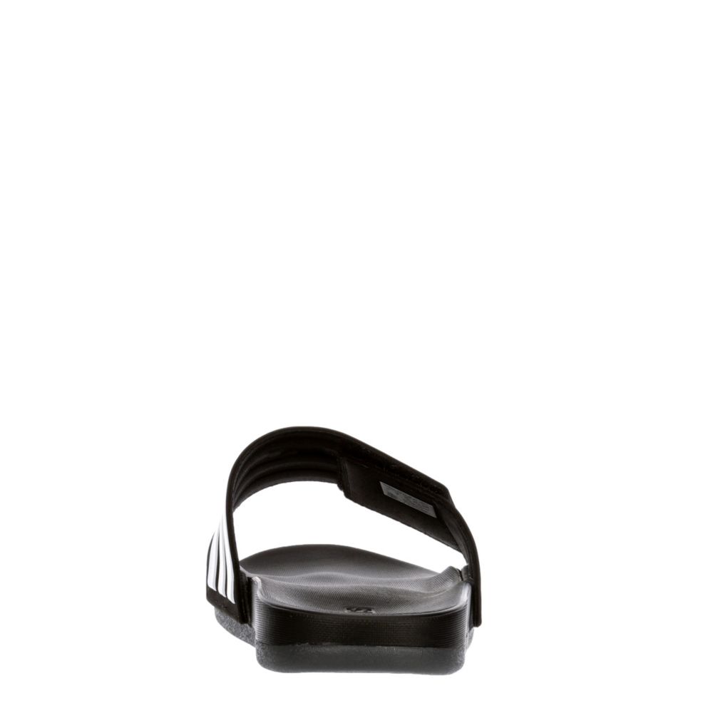 ADIDAS Mens Adilette Comfort Adj Slide Sandal - BLACK
