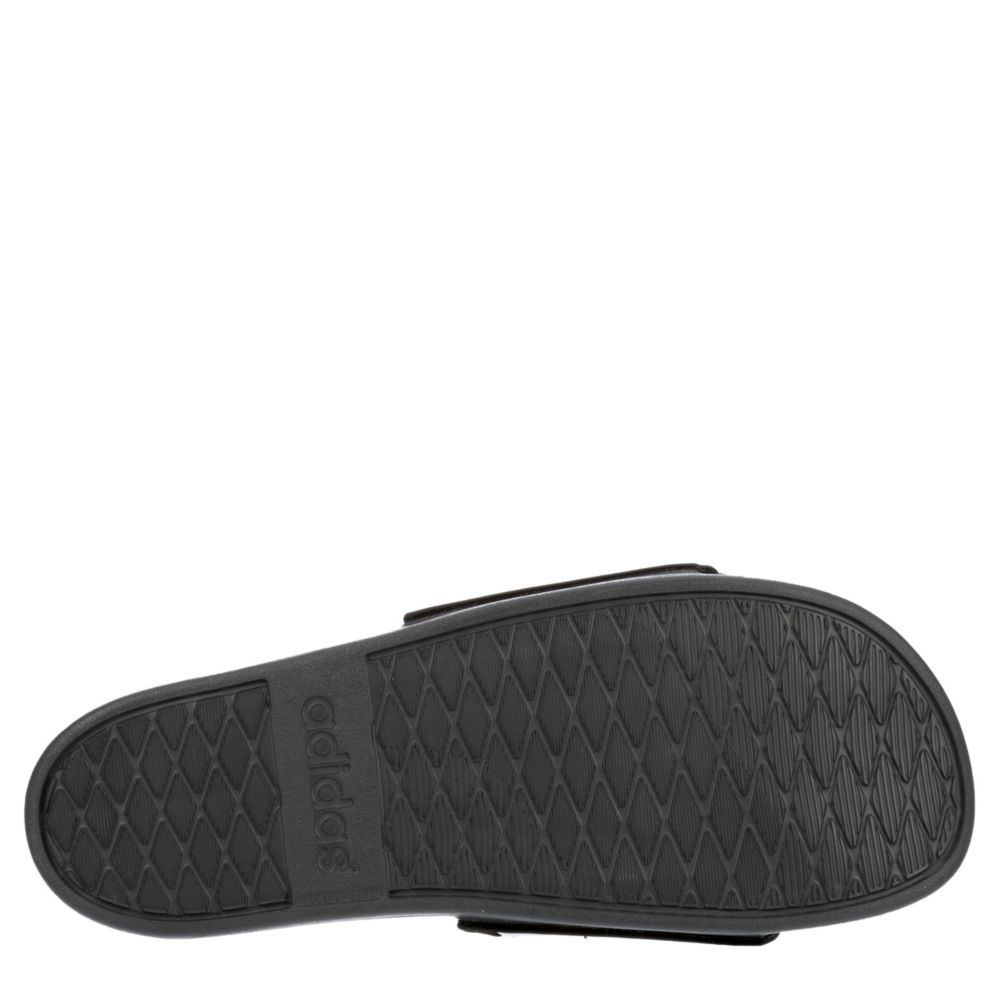ADIDAS Mens Adilette Comfort Adj Slide Sandal - BLACK