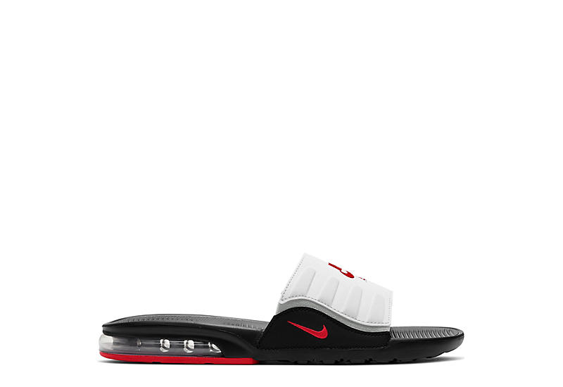 White Nike Mens Air Max Camden Slide | Athletic | Off Broadway Shoes